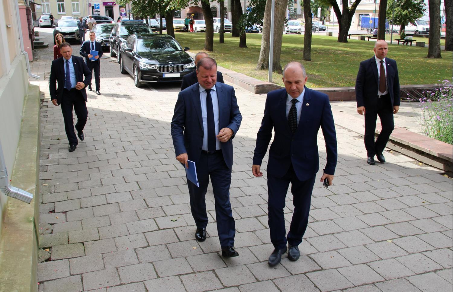 Lankėsi Vyriausybės vadovas S. Skvernelis /