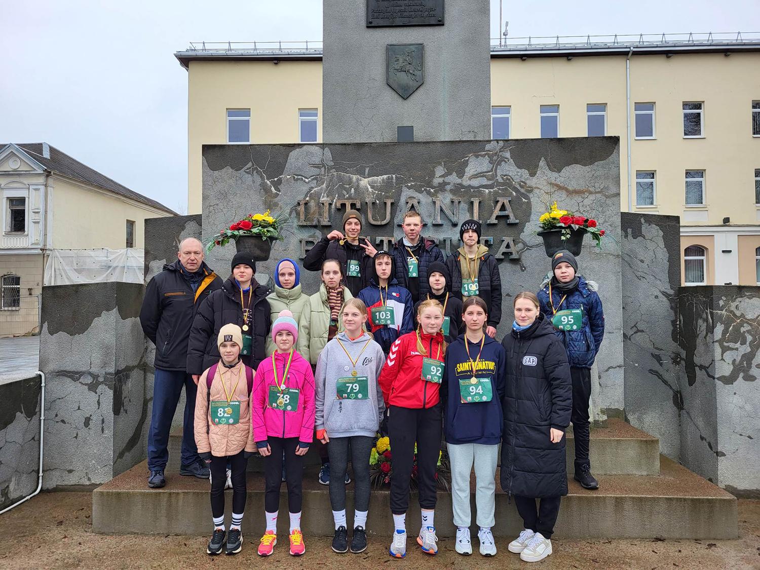 Lietuvos valstybės / Bėgimo dalyviai.