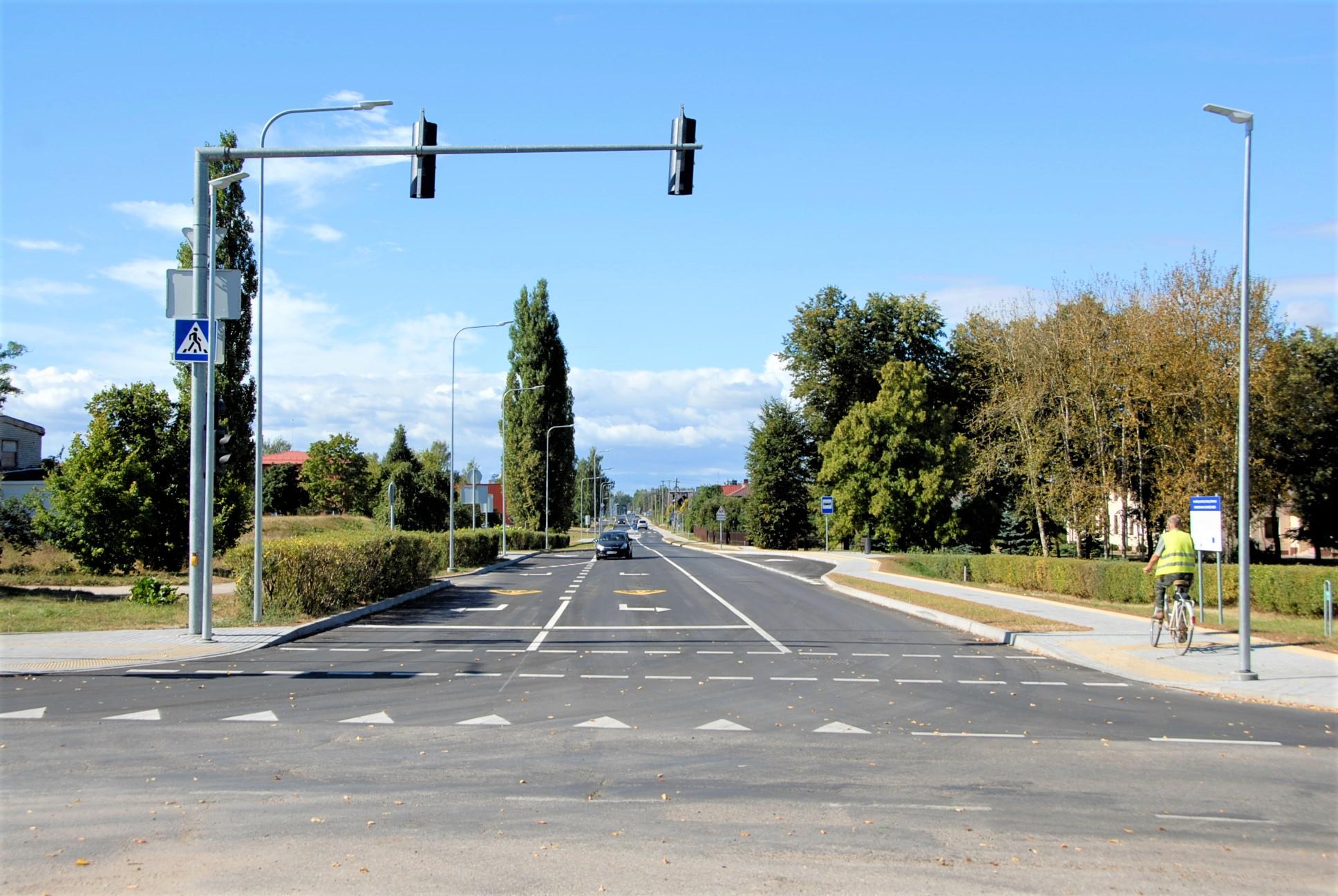 Linų gatvė jau atidaryta / Gedimino Nemunaičio nuotr.