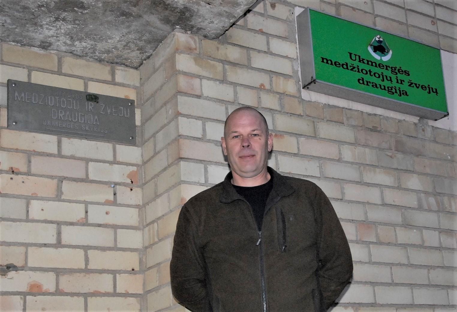 Medžiotojų ir žvejų draugijoje – naujas vadovas