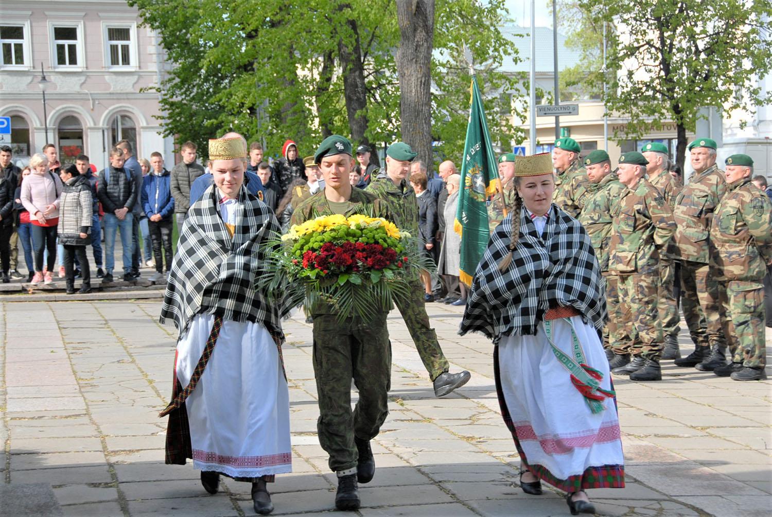 Minėjo Ukmergės išvadavimo nuo priešo metines / Gedimino Nemunaičio nuotr.