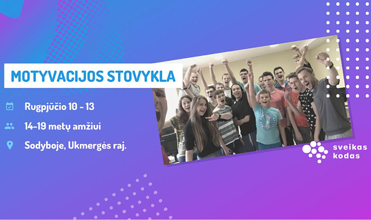 Moksleiviai stovykloje ieškos savo sėkmės /