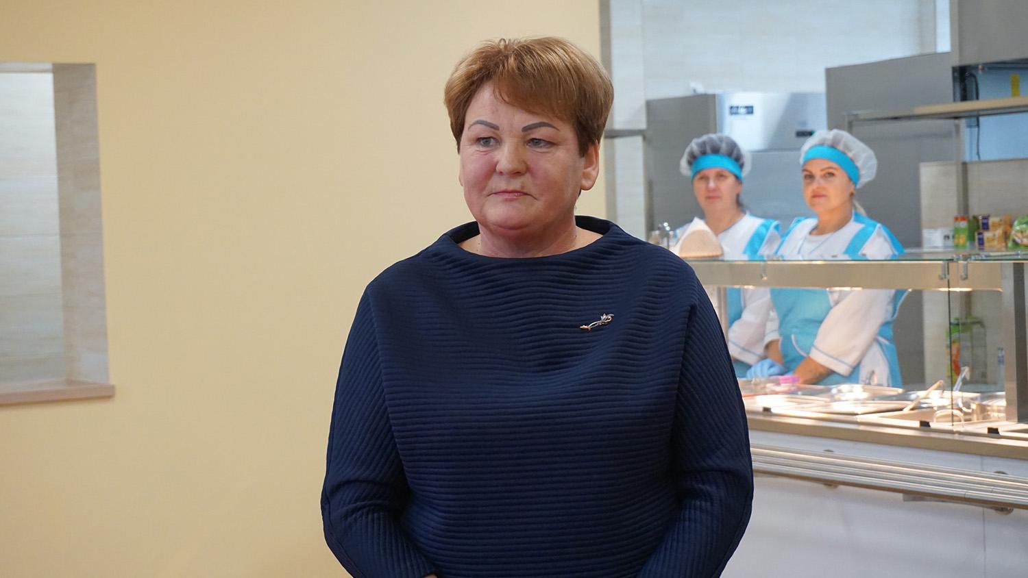 Mokyklos valgyklą įsirengė parengę verslo planą / Daivos Zimblienės nuotr. Direktorė Laimutė Strelčiūnienė papasakojo