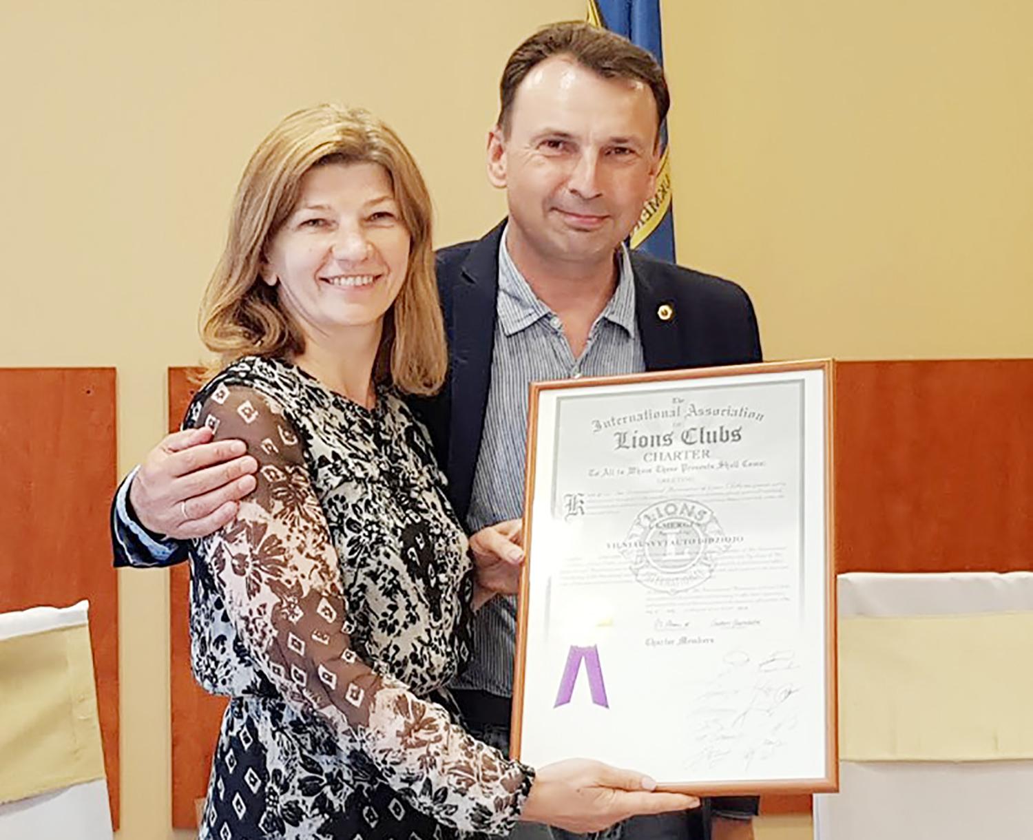 Nauja klubo prezidentė / 2019–2020 metų klubo „Lions“ prezidente tapo Nijolė Pukėnaitė.