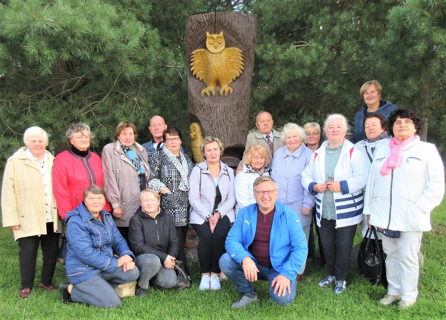 Naujų įspūdžių patyrė Pelėdnagiuose / LPS „Bočiai“ Ukmergės klubo „Viltis“ nariai Pelėdnagiuose.