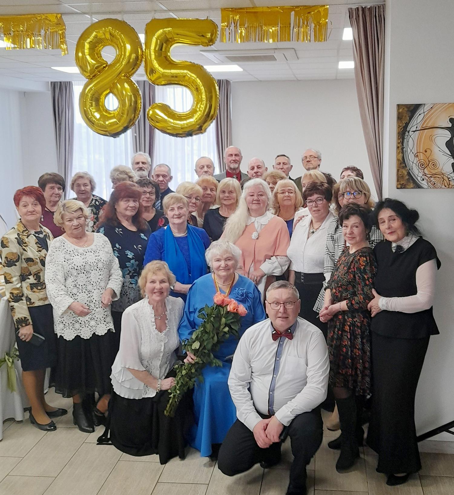 „Ne skaičiai nulemia metus…“ / Šventės dalyviai.