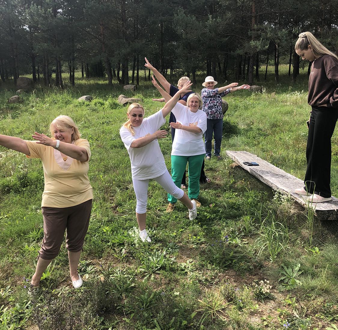 Nebūk vienišas – junkis prie mūsų! / Stovyklautojai laiką leido aktyviai.