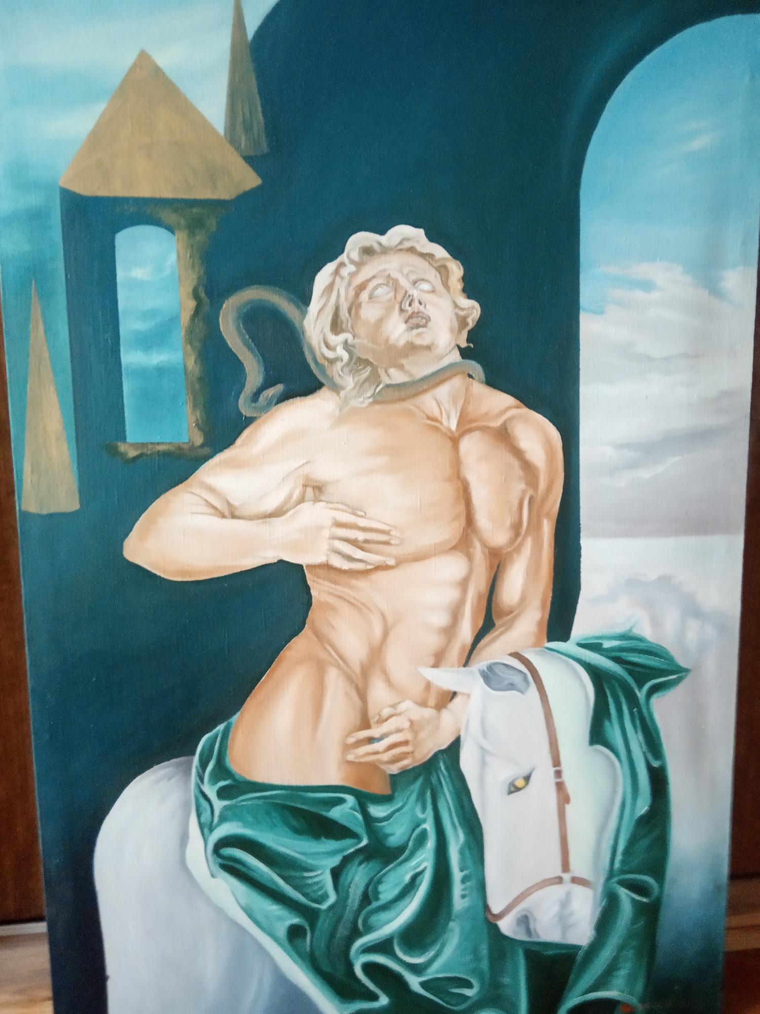 Nori būti įvertintas savo krašte / Menininko Virginijaus Žulio darbai.