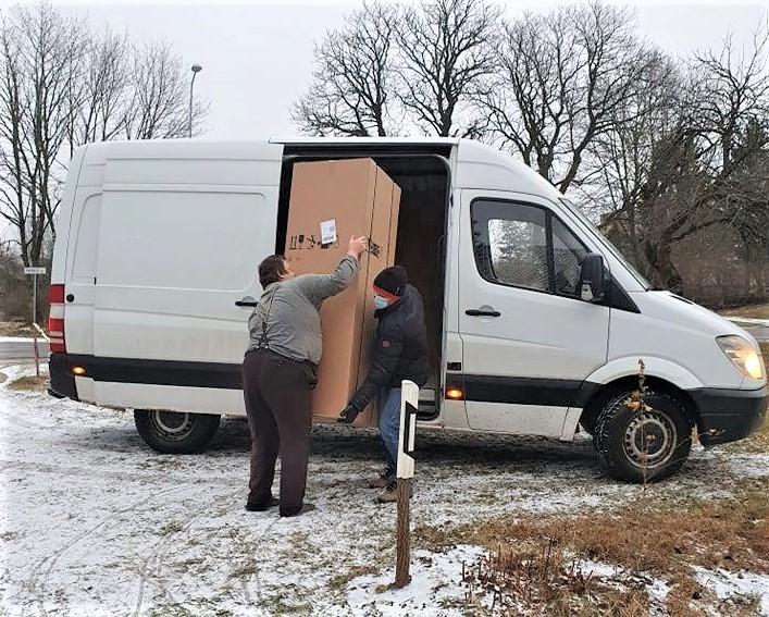 Norvegijos lietuviai išpildė ukmergiškių svajones / Norvegijos lietuvių dovanos ukmergiškiams.