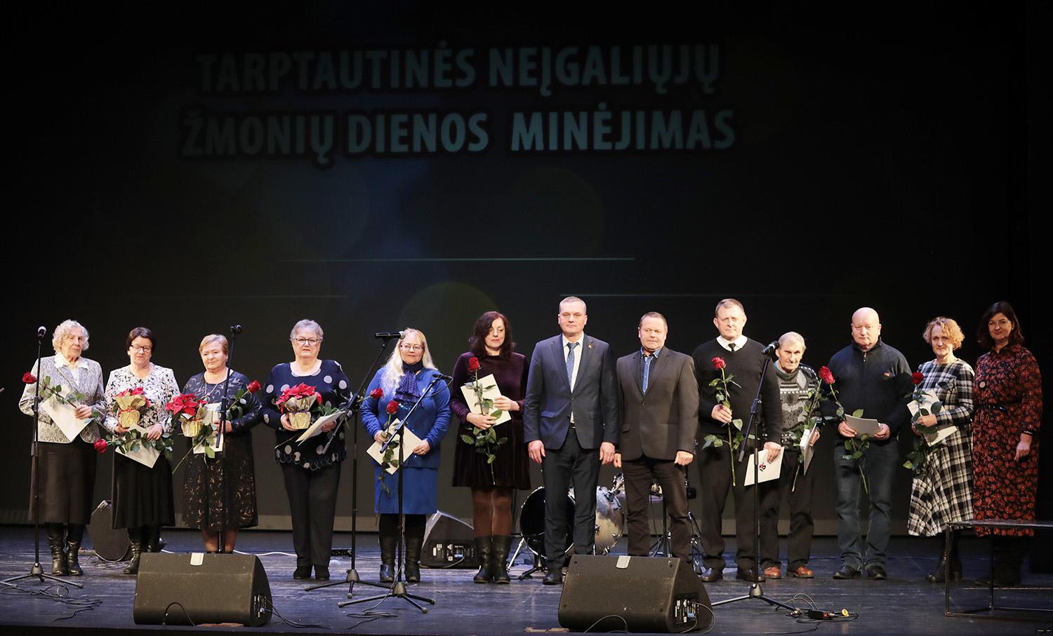 Paminėta Tarptautinė neįgaliųjų žmonių diena / Dainiaus Vyto nuotr. Tarptautinės neįgaliųjų žmonių dienos renginyje.