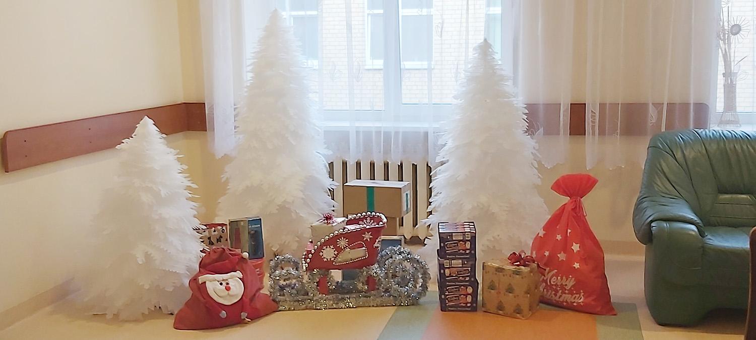Pandemija nesustabdė žmonių gerumo / Kalėdos ligoninėje.