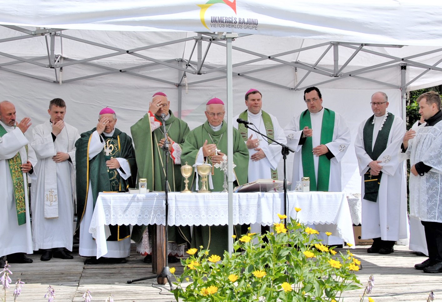 skirtą popiežiaus Pranciškaus vizitui atminti. Gedimino Nemunaičio nuotr.
