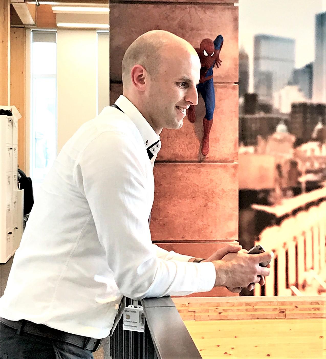 Pasakoja apie naująsias technologijas ir dirbtinį intelektą / Stovyklos organizatoriai Marius Čižiūnas ir Ignas Petronis.