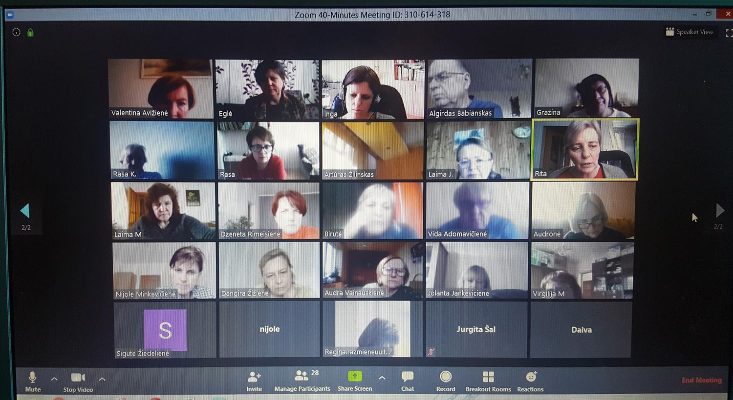 Pasirengę nuotoliniam ugdymui /