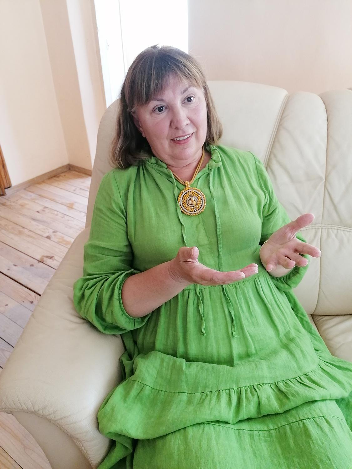 Pasirinktas gyvenimo kelias – tiesti pagalbos ranką / Švč. Trejybės bažnyčios „Carito“ vadovė Zita Prilepina.