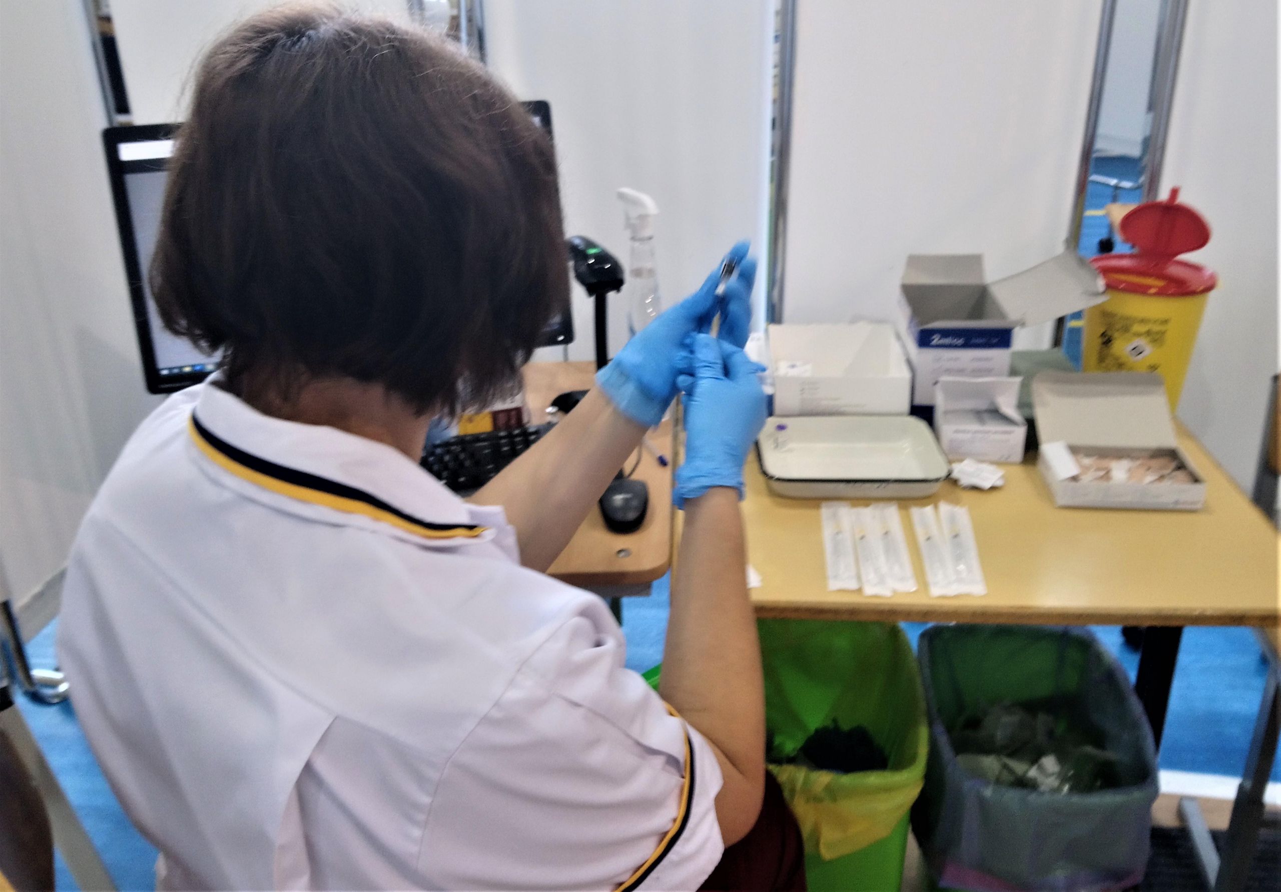 Per savaitę vakcinuoti 808 asmenys /