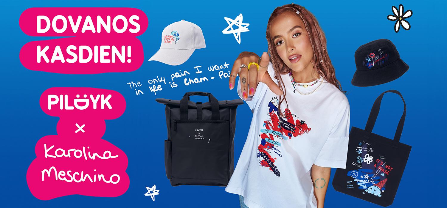 „Pildyk“ klientams – dovanos kasdien: laimėkite daiktus iš naujausios K. Meschino kolekcijos /