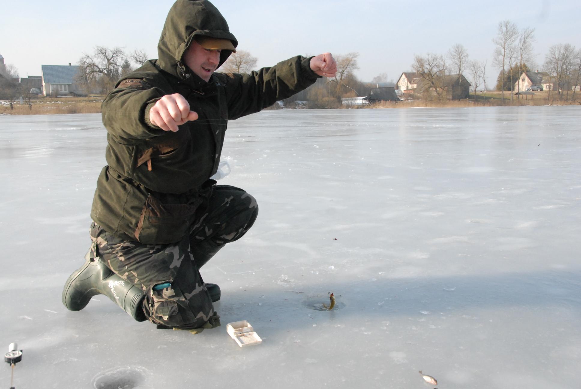 Poledinės žūklės sezonas: laikykitės ir saugumo
