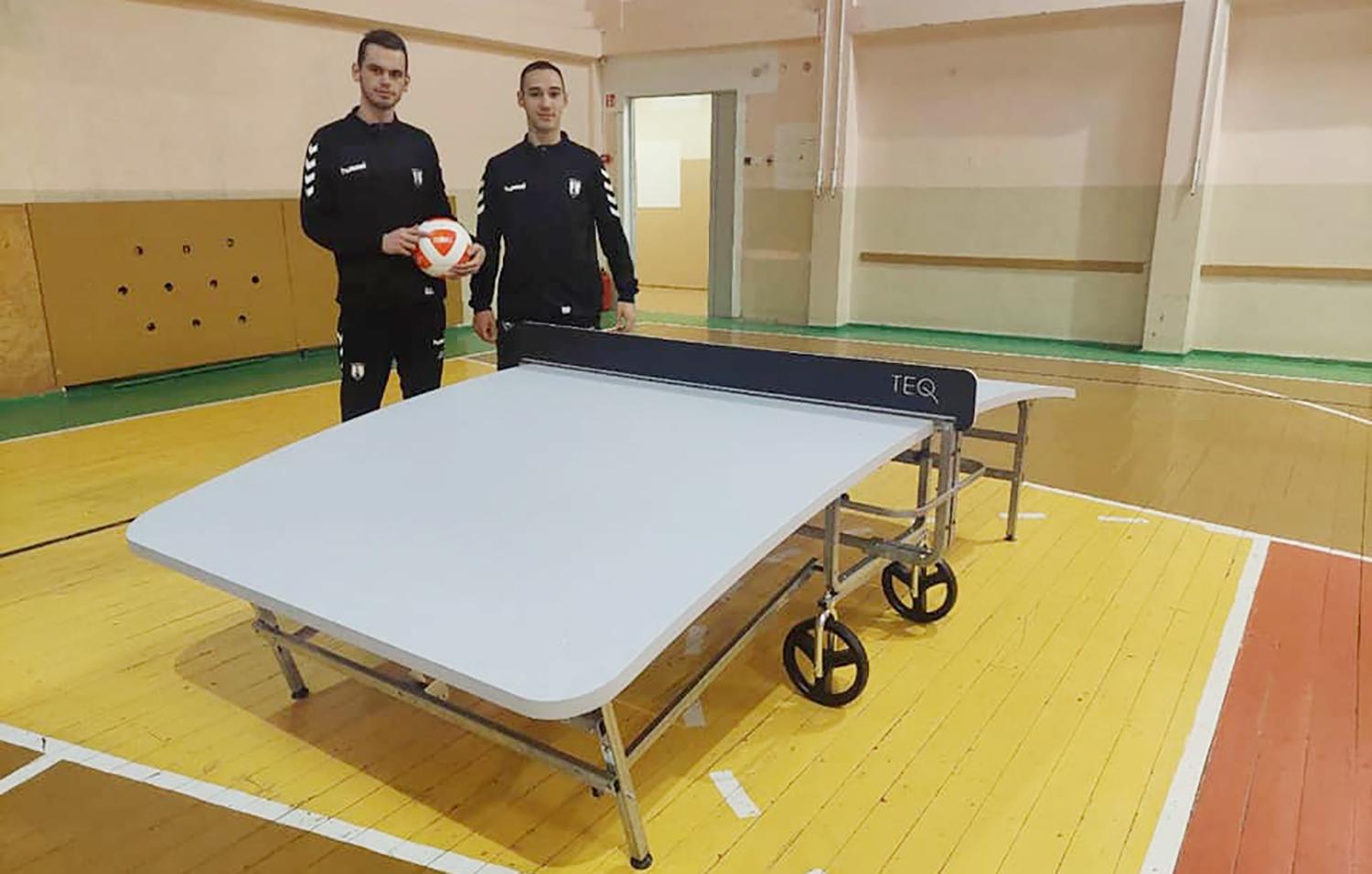 Populiarina naują sporto šaką – tekbolą / Tekbolas yra su futbolu susijusi sporto šaka