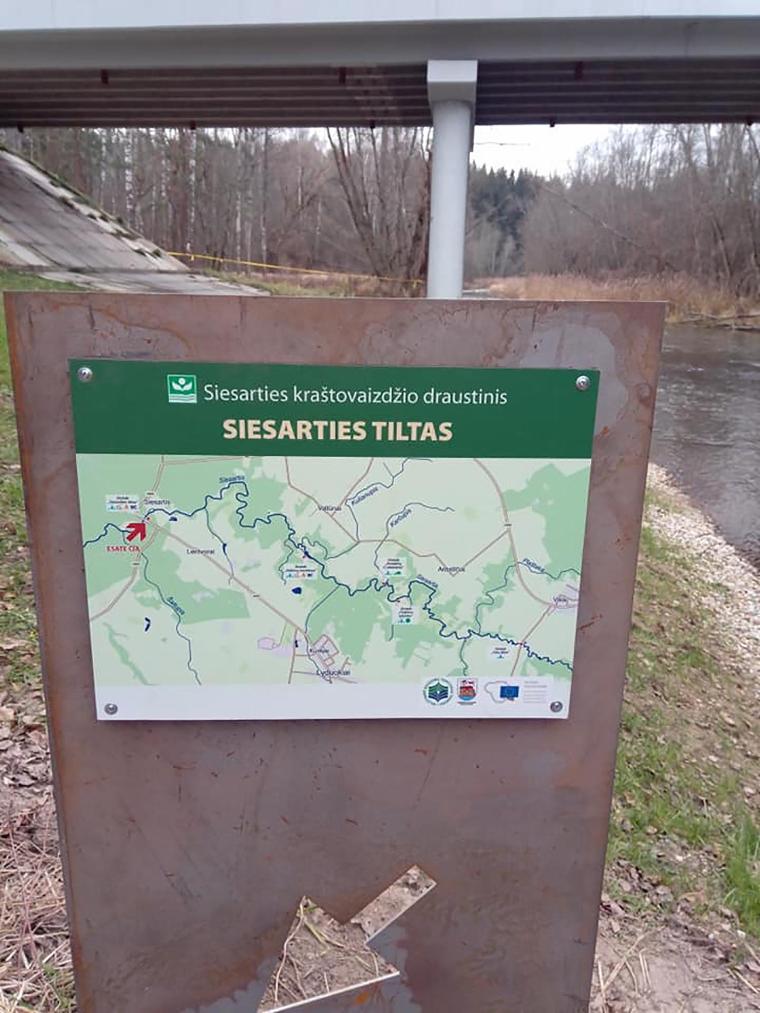 Prie Siesarties – gražios permainos / Poilsiautojams – permainos prie Siesarties.