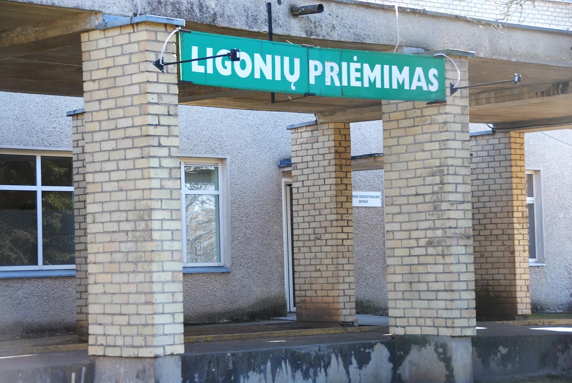 Priėmimo skyriuje – remonto darbai /