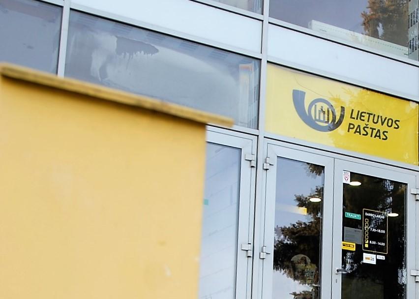 Primena: pašto dėžutė turi būti tvarkinga