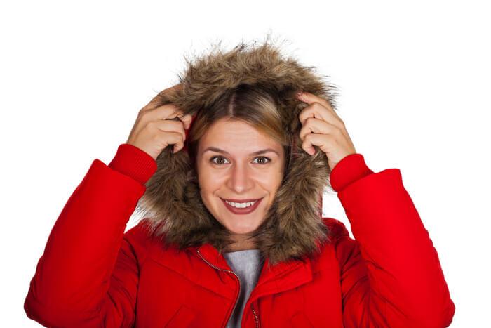 Pūkų paltas – šiltas ir madingas /