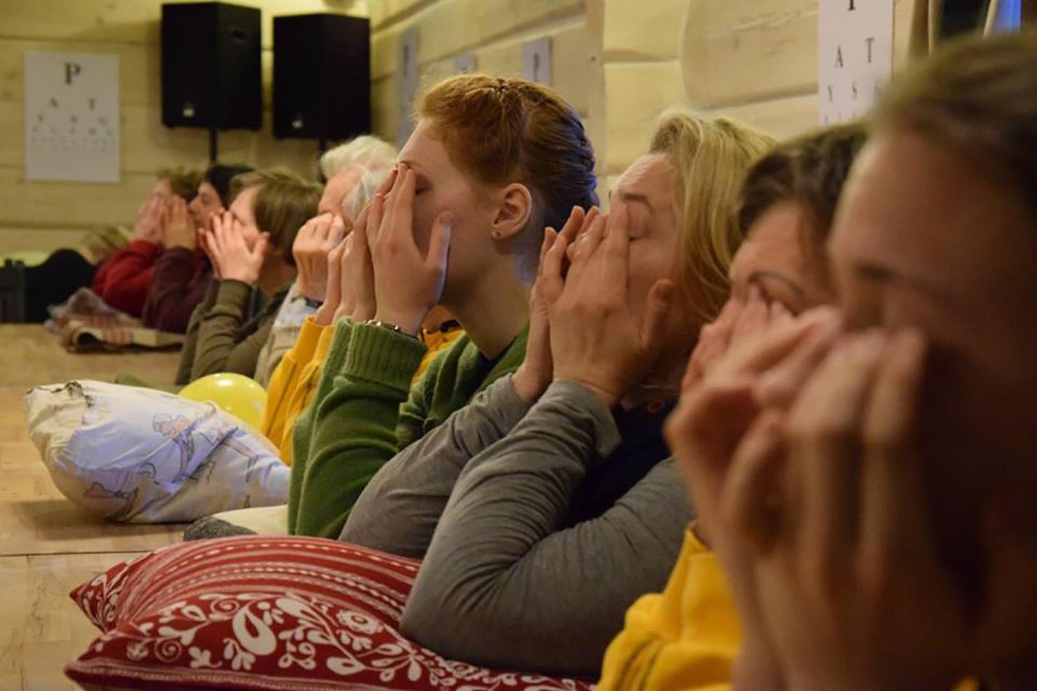 Regėjimą ragina gerinti natūraliais būdais / Regėjimo gerinimo stovykloje.