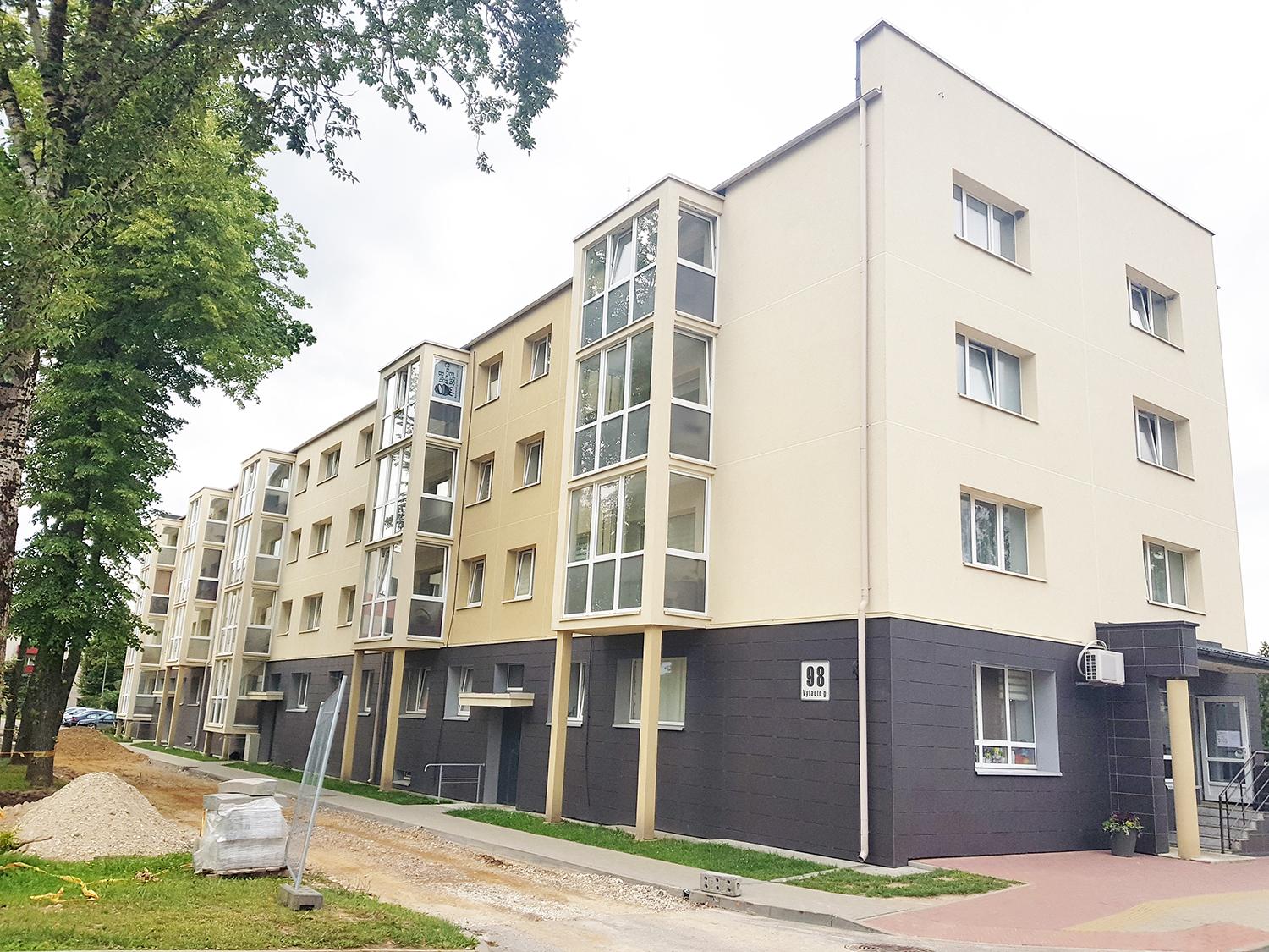 Renovacija baigta prieš dvejus metus