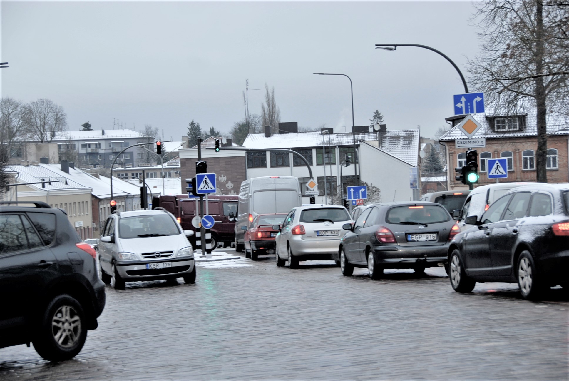 bet kamščių neišvengsime.  Gedimino Nemunaičio nuotr.