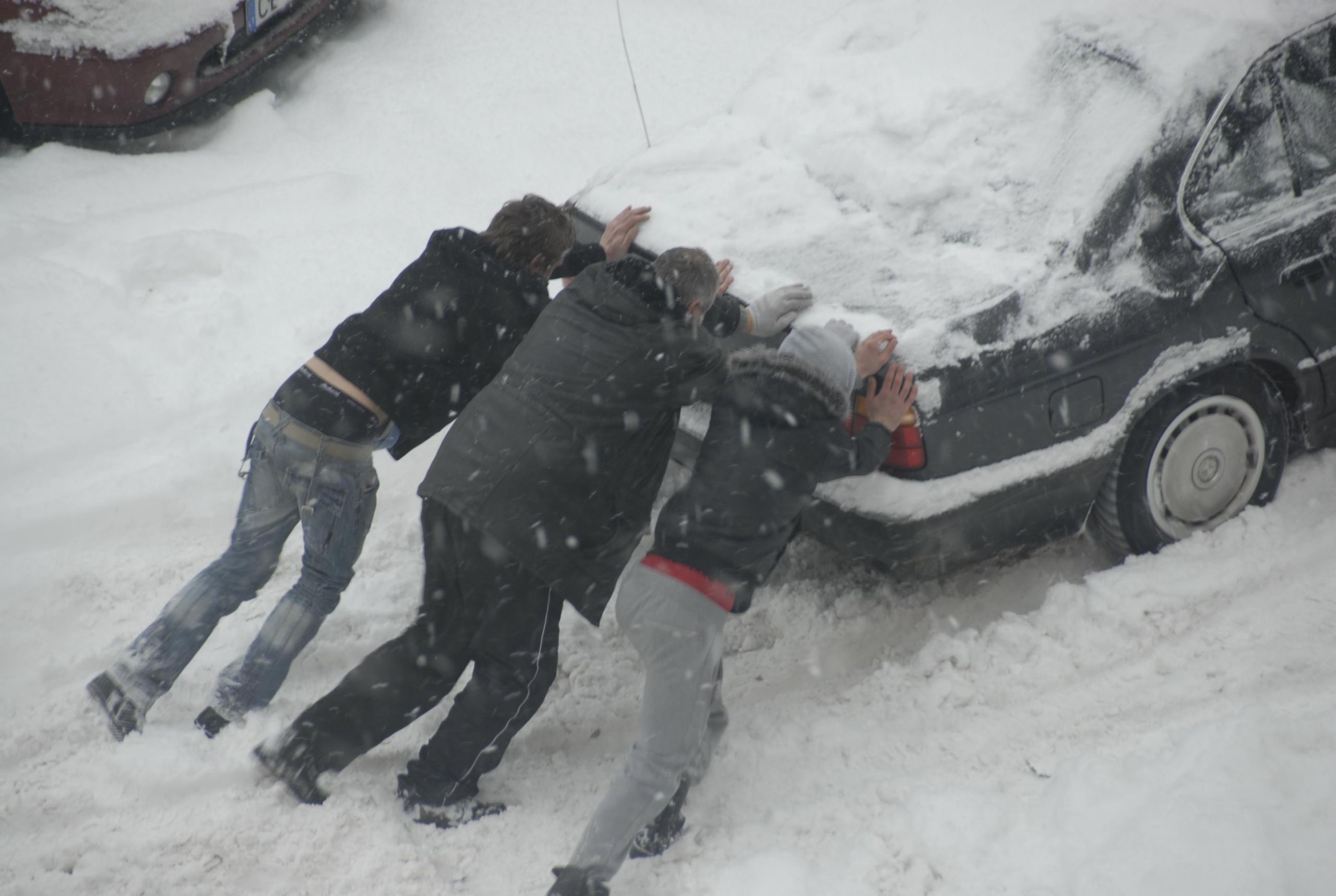 Seniūnijos vaduojasi nuo sniego /