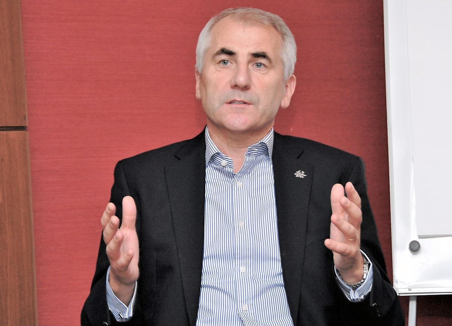 Sieks prezidento posto / Vygaudas Ušackas kandidatuos į prezidentus. Gedimino Nemunaičio nuotr.