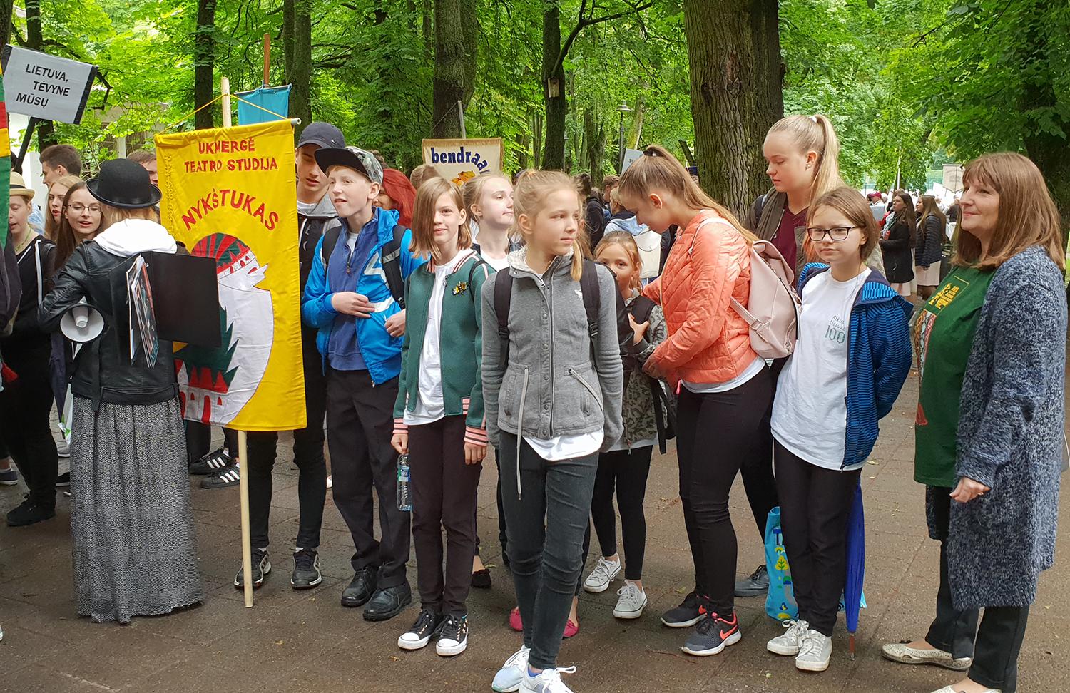 Šimtmečio dainų šventei ruošiasi ir ukmergiškiai / Ukmergiškiai Dainų šventėje 2018 metais.