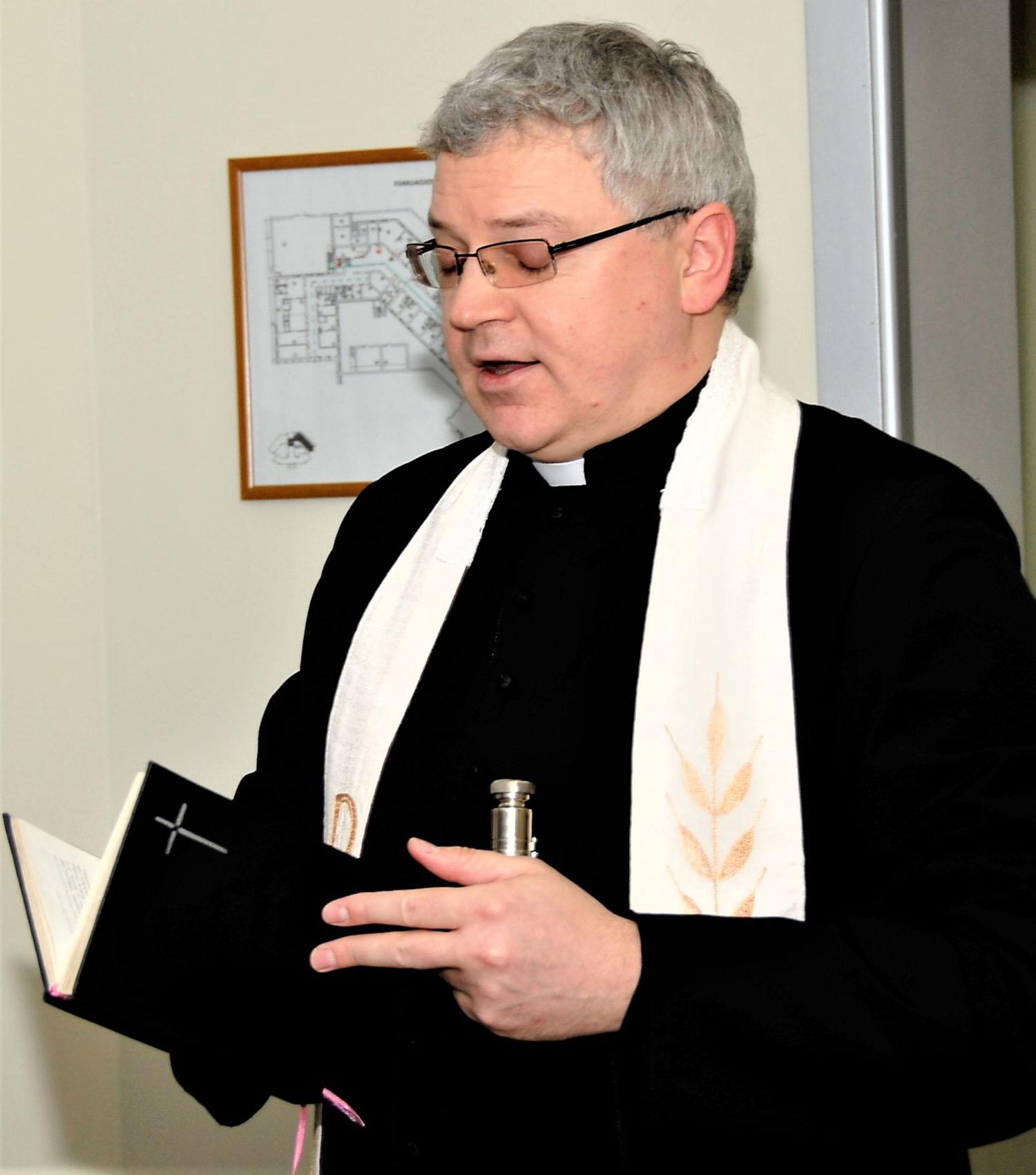 Skyrė Ukmergės policijos kapelionu / Gedimino Nemunaičio nuotr.