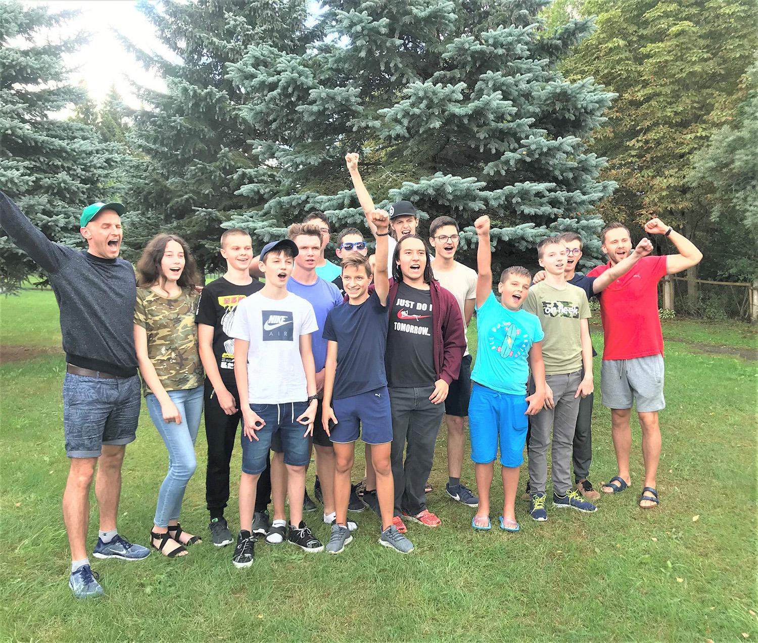 Stovykloje tapo programuotojais / Stovyklos dalyviai.