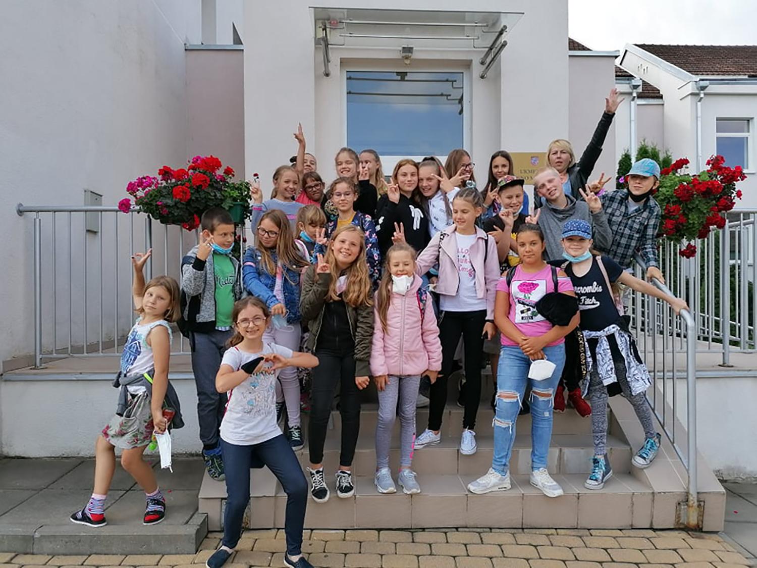 Stovykloje vasarojo su muzika / Stovykloje „Vasara su muzika“ vaikai tobulino muzikinius ir pažintinius įgūdžius.