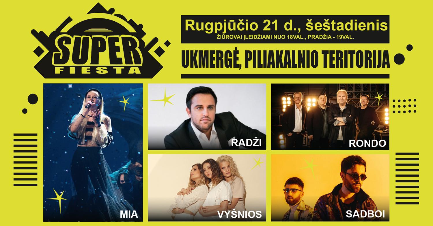 SUPERFIESTA Ukmergėje 2021! /