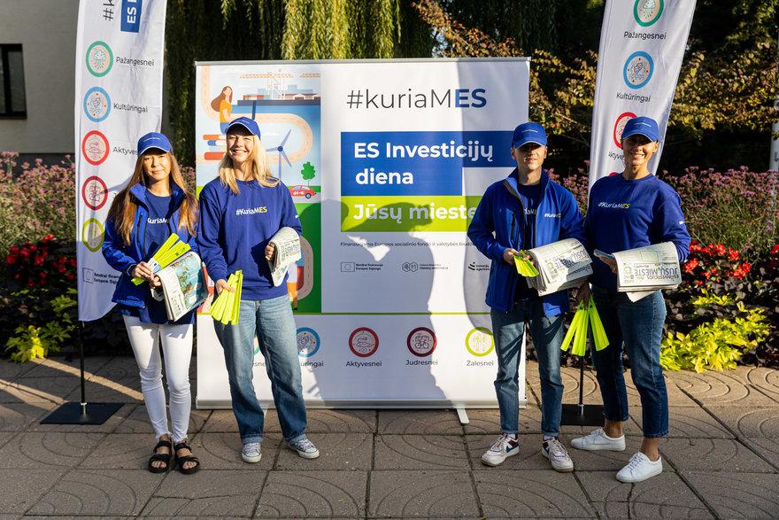 Svarbiausia – išdrįsti pasinaudoti ES investicijomis / ESinvesticijos.lt komanda Ukmergėje pasiekė daugiau nei 3000 gyventojų
