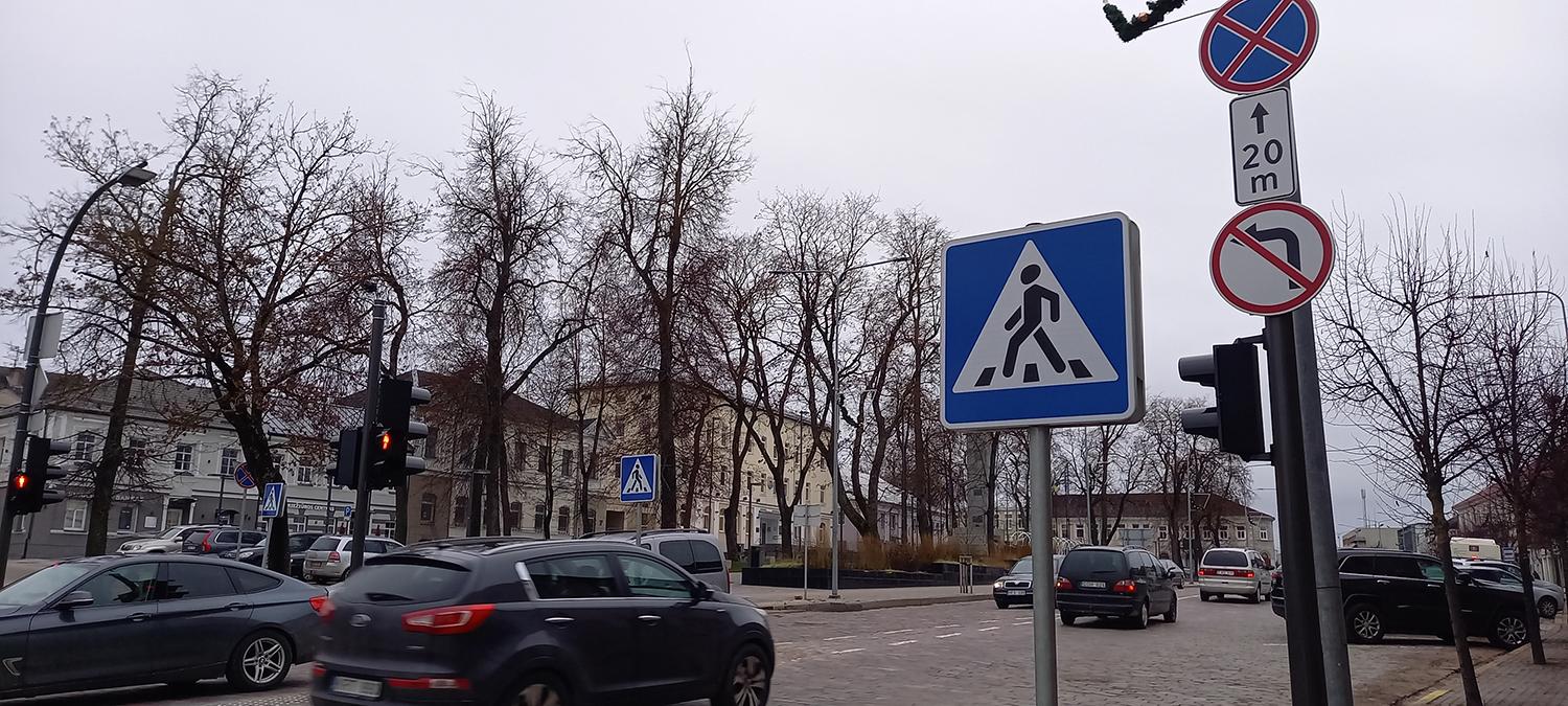 Svarstė klausimus dėl automobilių stovėjimo vietų žymėjimo / Liks vienu ženklu mažiau.