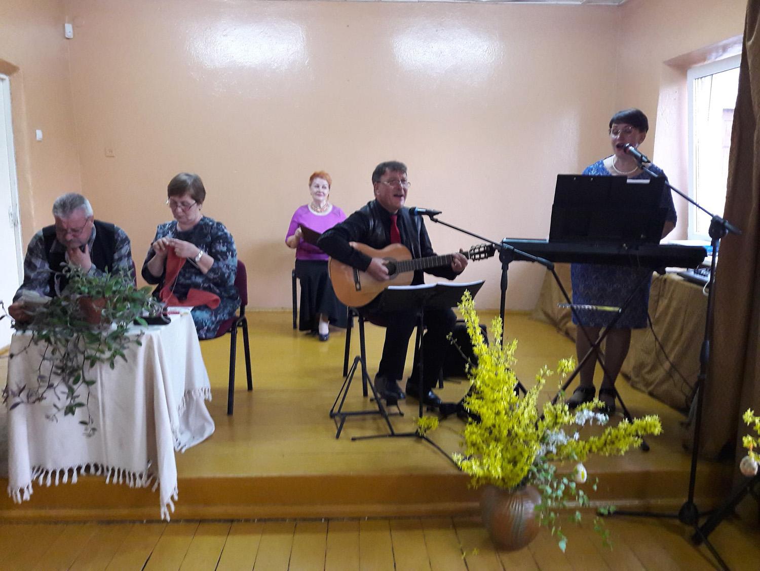 Šventė Atvelykį / Susirinkusiuosius džiugino UKC Šventupės skyrius.