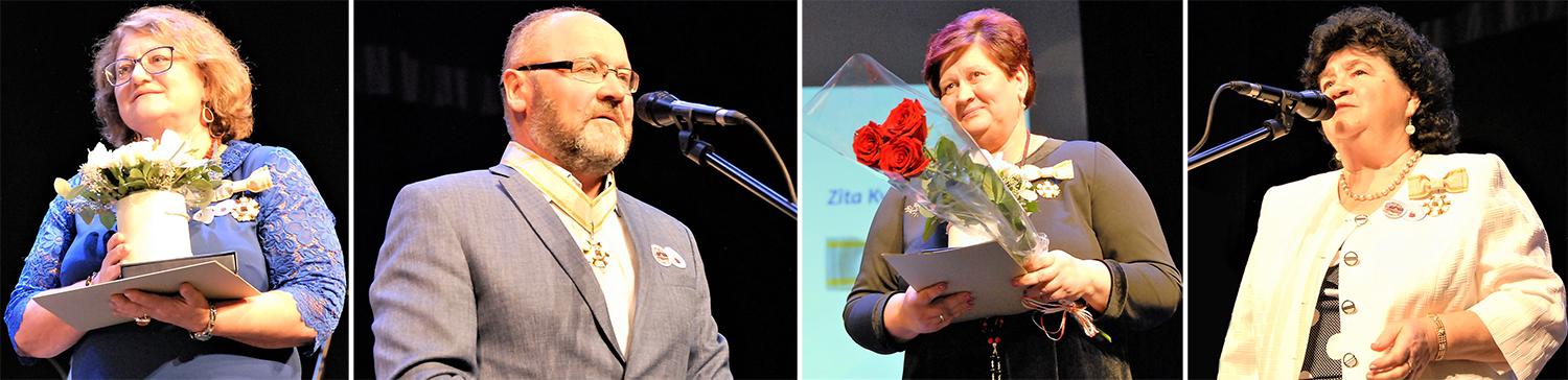 Šventės proga apdovanoti Mero padėkos ženklu / Mero padėkos ženklu apdovanoti: D. Urbonienė