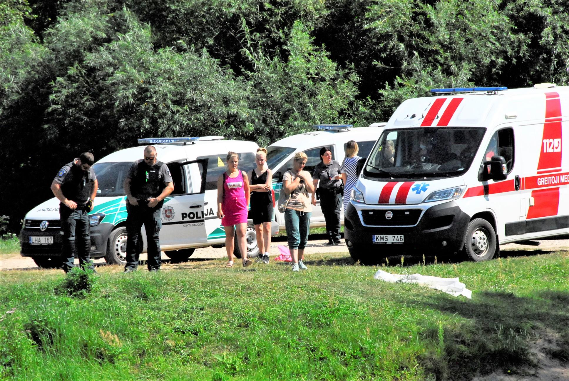 Šventojoje paskendo vaikas /