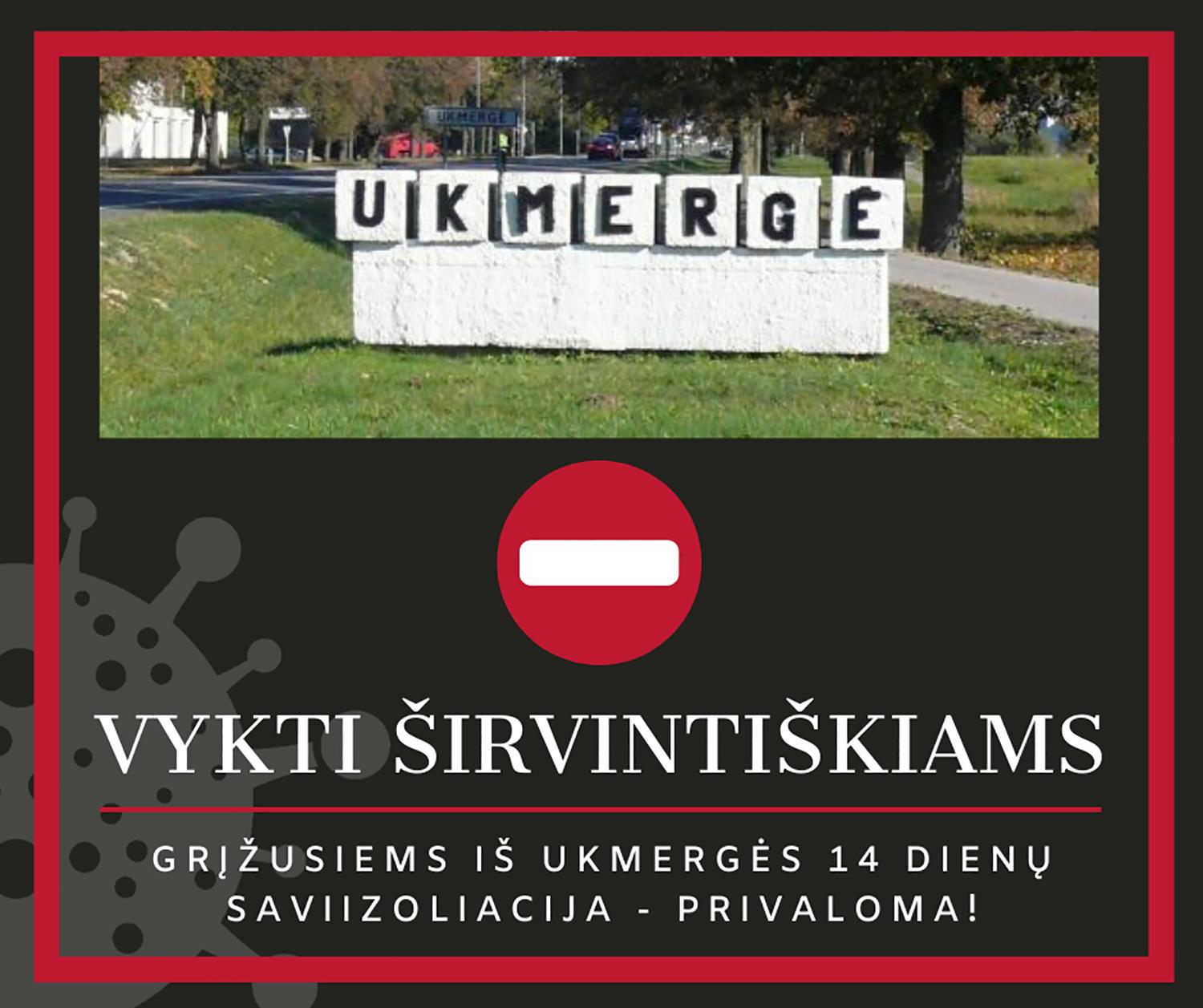 Tapome raupsuotaisiais? / Toks plakatas išplatintas Širvintų merės feisbuko paskyroje.