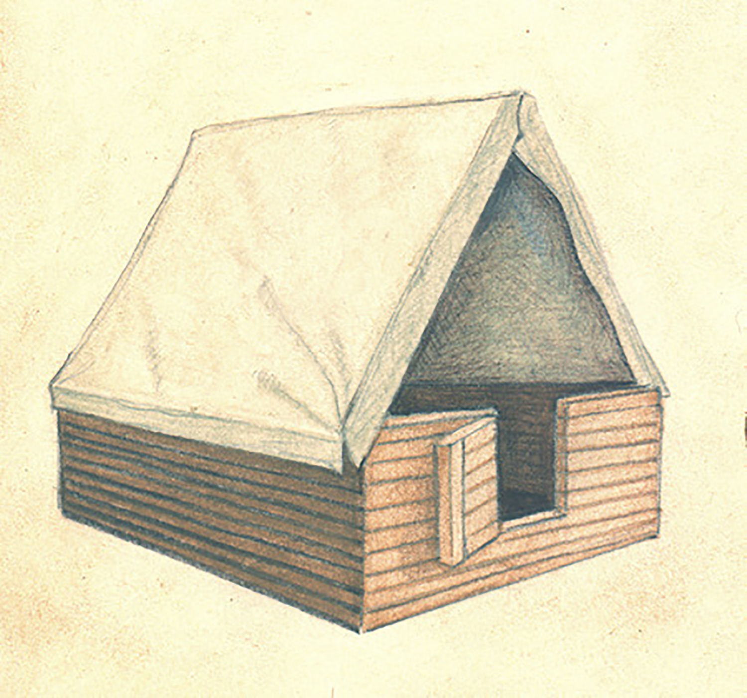 karantinas ir čekiškos palapinės Ukmergėje / Petr KUBEC  Europos solidarumo korpuso savanoris