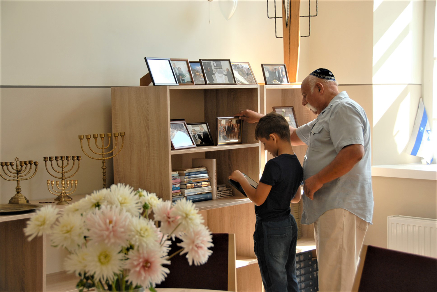 Ukmergės žydų bendruomenės pirmininkas Artūras Taicas.