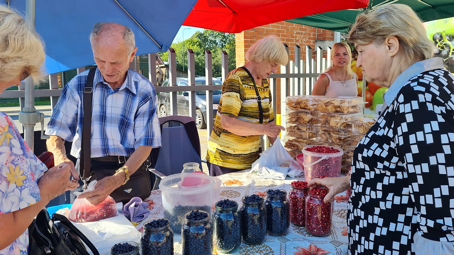 Turguje – gamtos gėrybių metas / Autorės nuotr. Janė ir Algimantas pasakojo