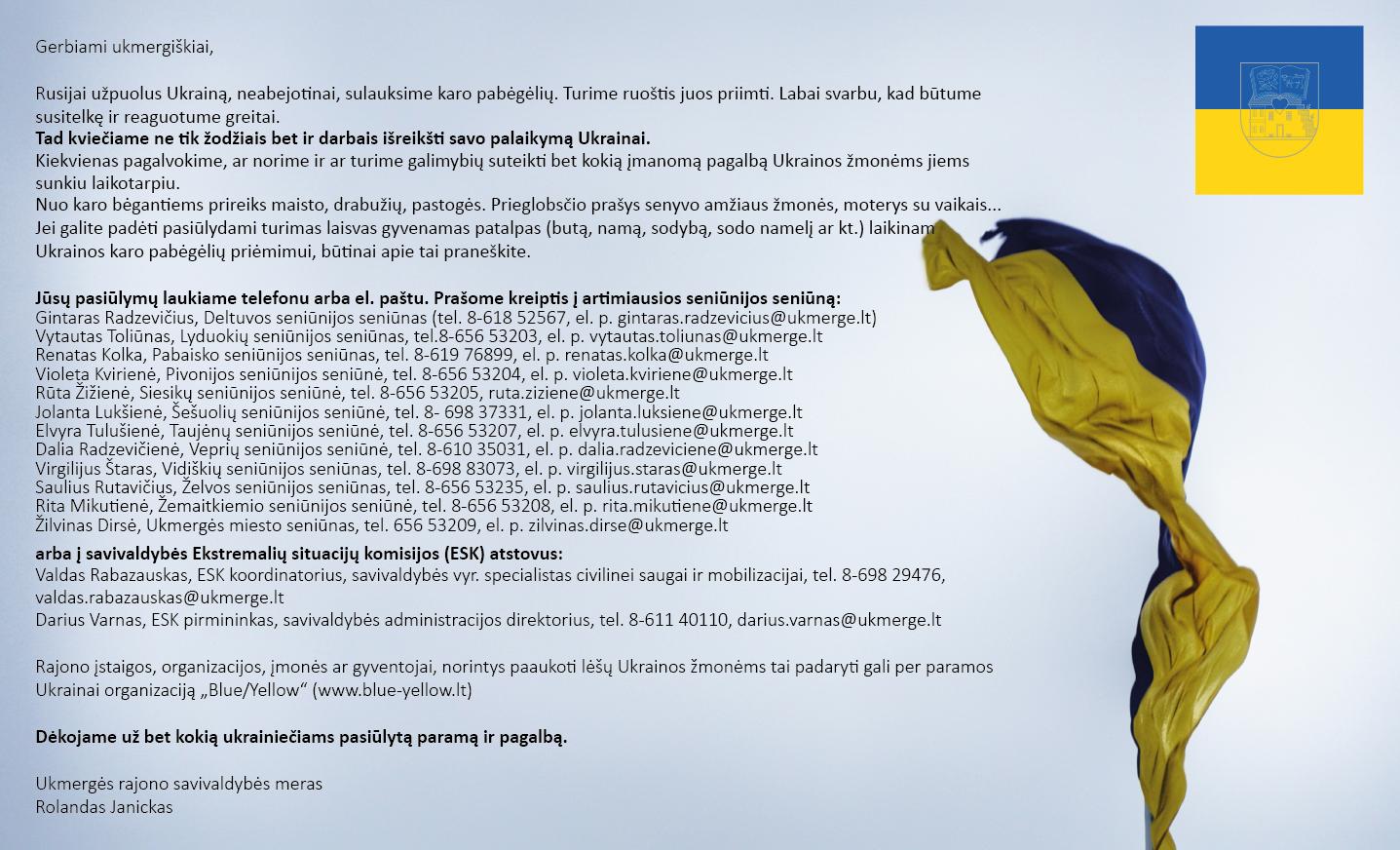 Turime ruoštis priimti karo pabėgėlius /