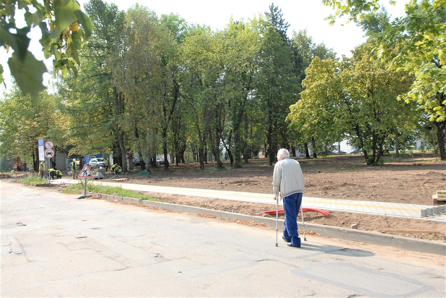 Tvarkomais parkais džiaugiasi ne visi / Siekiama