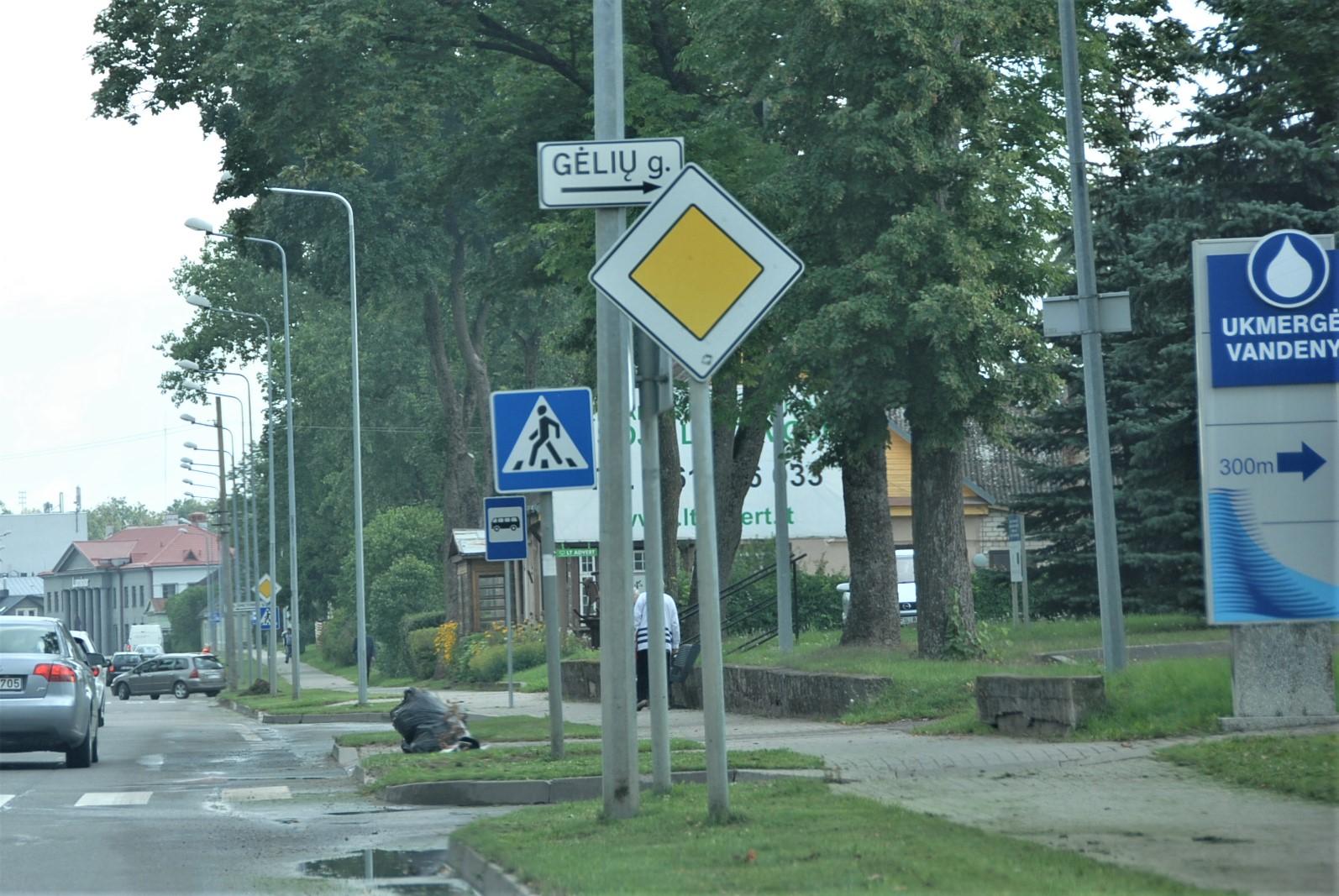 Ukmergėje sužalotas 16-metis motociklininkas /