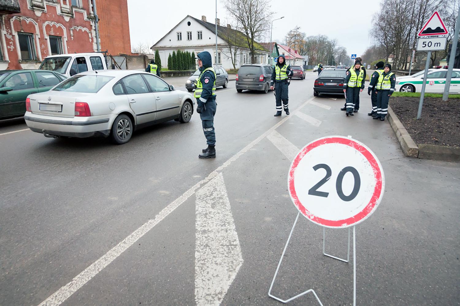 Ukmergėje – vilniečių reidas /
